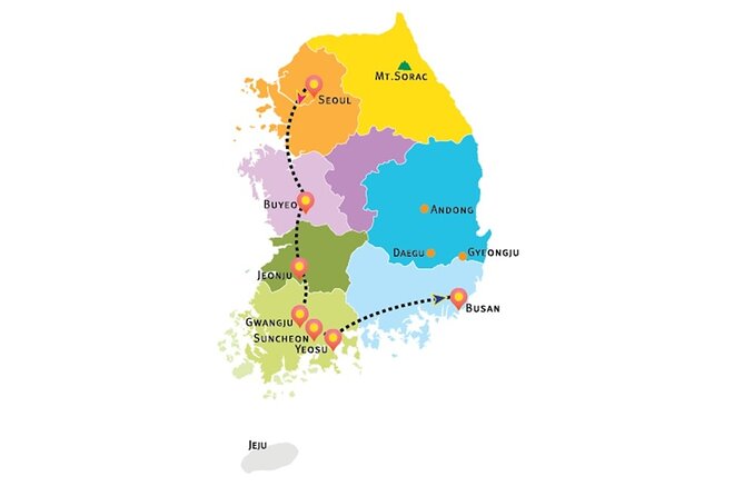 3-Day Korea Western course by K-shuttle Tour from Seoul to Busan - Key Highlights Worth Paying Attention To