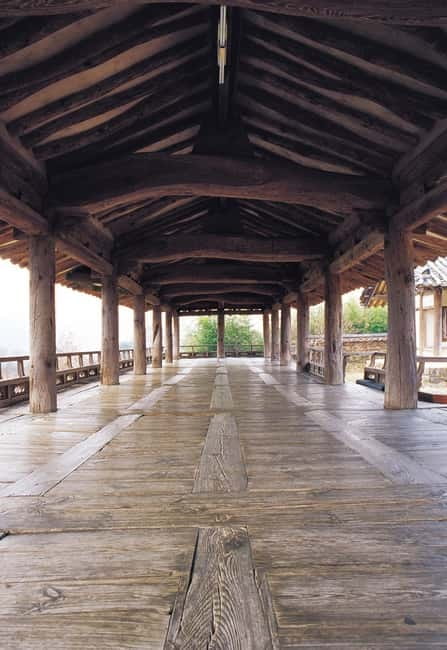 Andong: UNESCO Sites, Mask Dance, and Secret Garden & Bridge - Wolyeonggyo Bridge at night, Woni’s mother love story