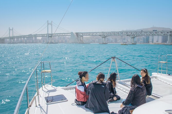 Busan Bliss: Panoramic Yacht & Urban Exploration with Sky Capsule - Haedong Yonggungsa by the sea: the calm start