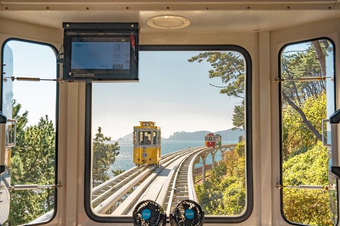 Busan Coastal Charm & Culture: Gamcheon Village & opt Sky Capsule - Oryukdo Skywalk: fast access to big ocean views