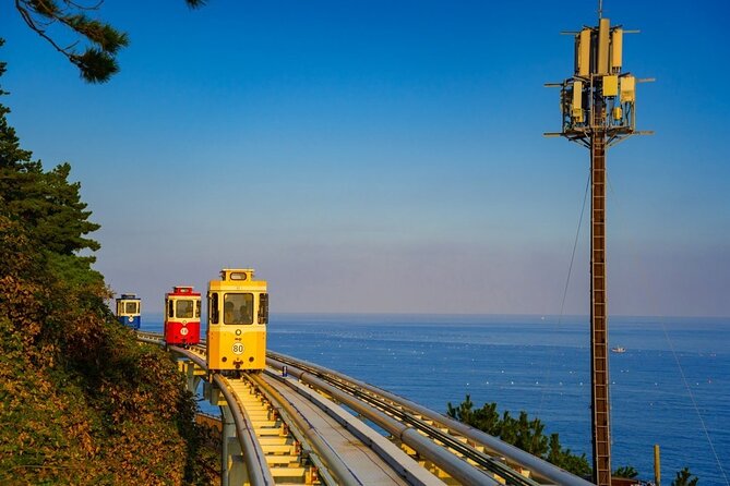 Busan Coastal Charm & Culture: Gamcheon Village & opt Sky Capsule - Sky Capsule at Haeundae Blue Line Park, what the prebooked ticket changes