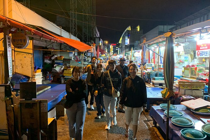 Busan Food Market Tour Seafoods and Street Foods - Small Group, Two Guides, Better Pace