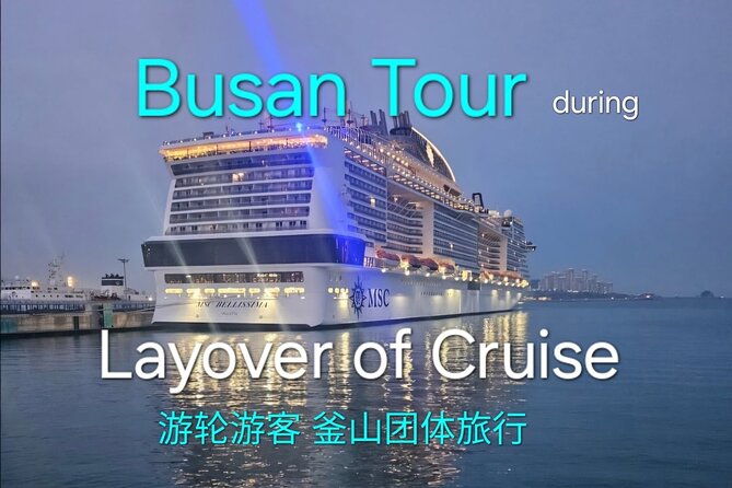 Busan Group Tour for Cruise ship passengers (Max 12 Guests) - Key highlights worth planning for