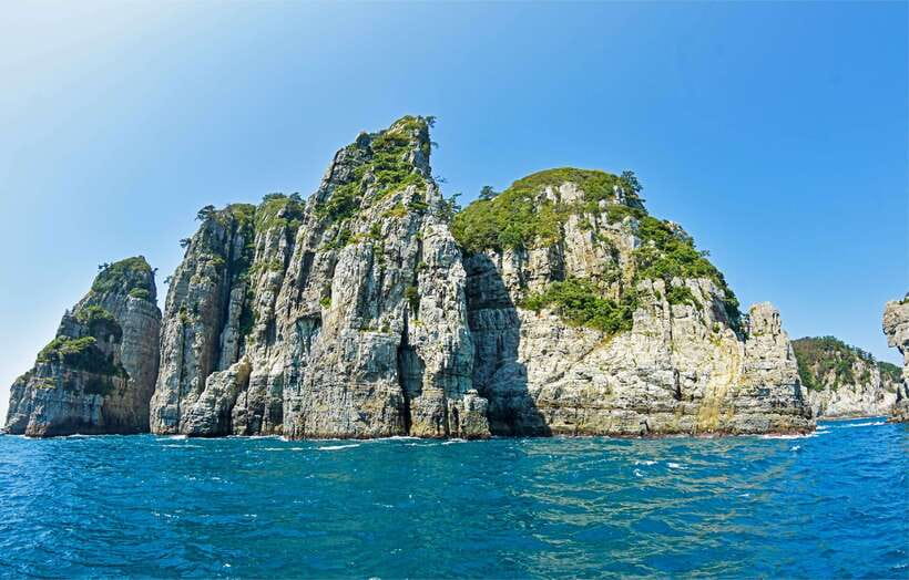 Busan: Hidden Gem Geoje & Oedo Botania Island & Cable car - Geoje Island Flower Views and the Haegeumgang Lion Rock Stop