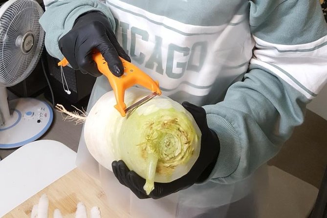 Busan Kkakdugi(Korean radish Kimchi) class with various options - Entering the Kitchen in Seomyeon, Busan