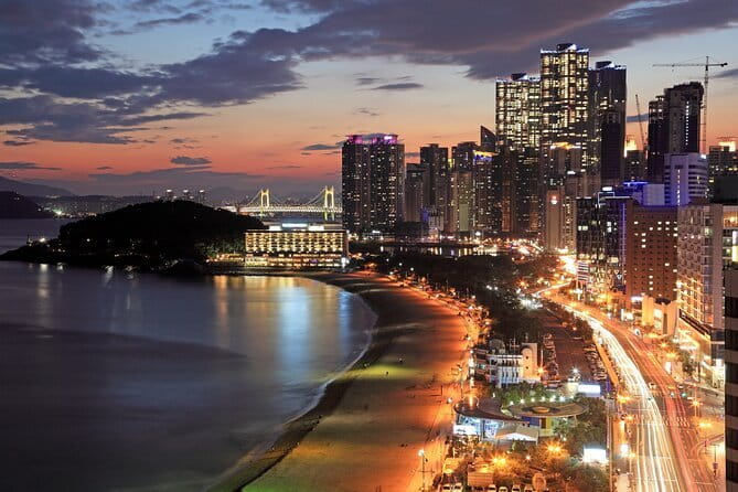 Busan Night Food Market with Night View points - Why this Busan night-view circuit works without a car