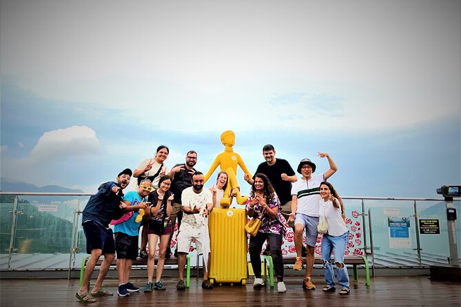 Busan Private Tour with licensed tour guide + private vehicle - Haeundae Beach and Blueline Park: sea views plus easy entertainment