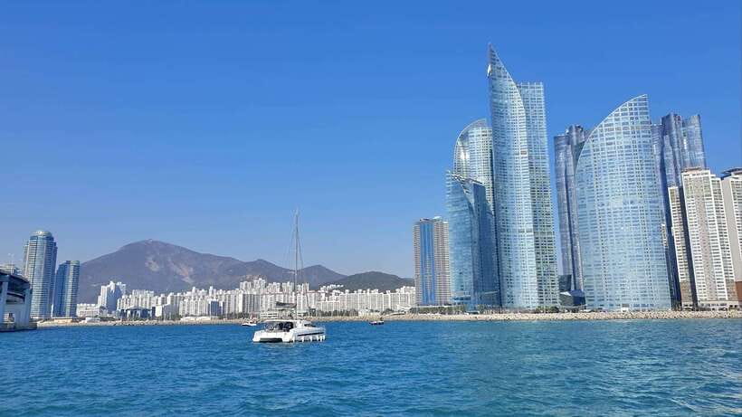Busan's Best: Sea Temples, Yacht Tour & Sky Capsule Day Tour - Yacht skyline time: the premium-feeling part of the day