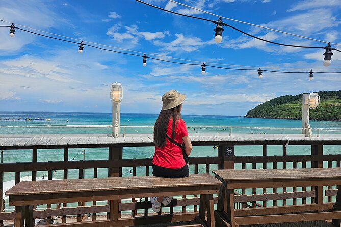 Customized private tour in Jeju island - East Jeju plan: Seongsan Ilchulbong, Haenyeo Museum, Hamdeok Beach