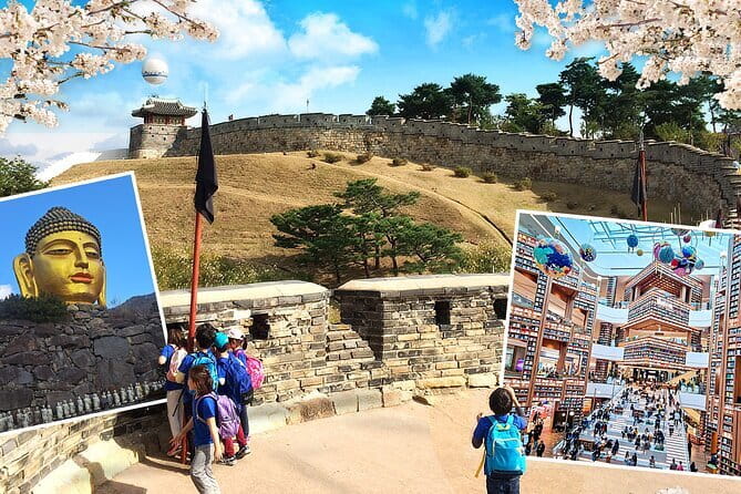 Day Tour of Suwon Hwaseong Fortress Starfield Waujeongsa Temple - Key highlights worth your attention