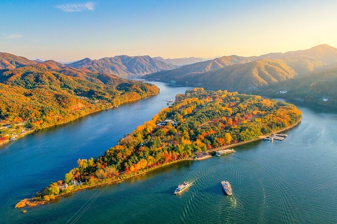 Day Trip to Nami Island with Rail bike and The Garden of Morning Calm - Gangchon Rail-bike Park: fun cycling on old tracks