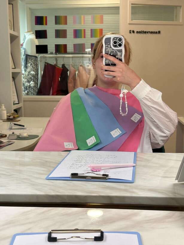 Detailed Seoul Image & Personal Color Analysis in Hongdae - Jewelry color check and how to shop without second guessing