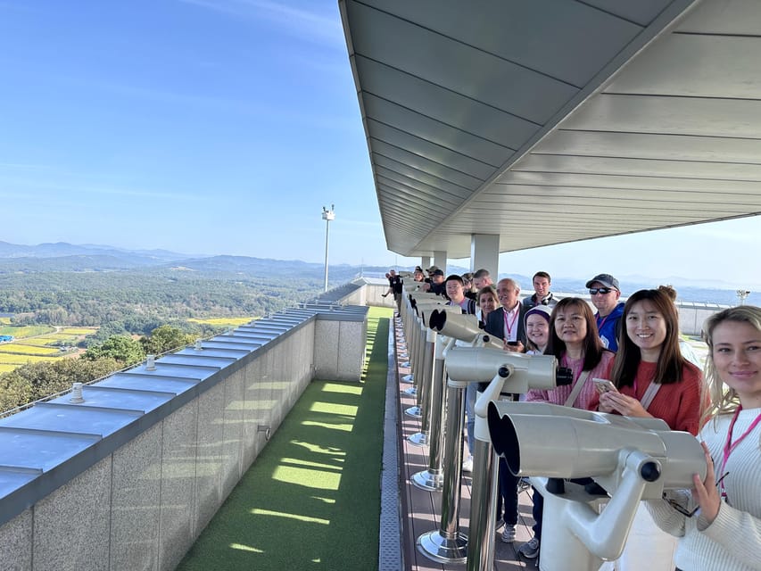DMZ; NK Defector, 3rd Tunnel, Suspension Bridge,Hotel pickup - Dora Observatory, Binocular Views and the Feeling of Looking Across