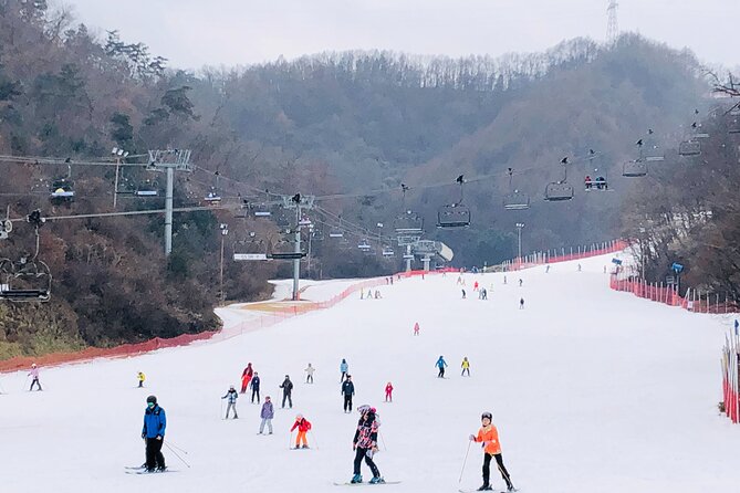 Eobi Ice Valley / Elysian Ski Resort / Nami Island - Snowboard options: rental included, lessons not included