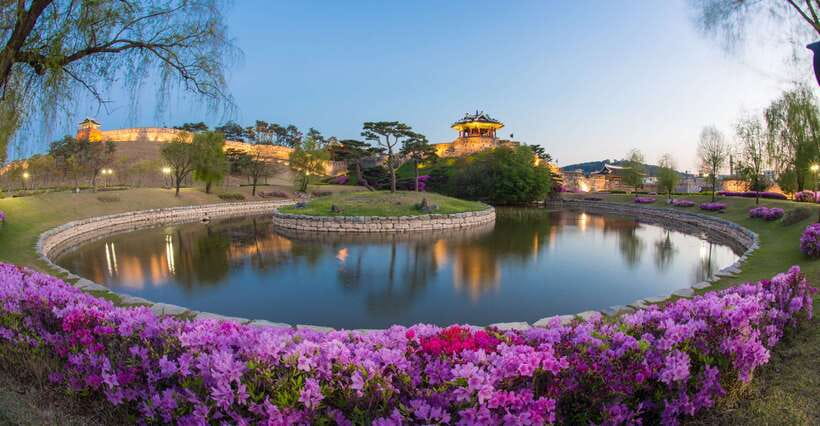 From Seoul: Suwon Hwaseong Fortress Night Tour - The stories you hear on the wall walk