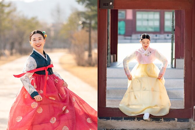 Gyeongbokgung palace,seoul with gigibebe hanbok rental - Price and logistics: is $7 really a good deal?