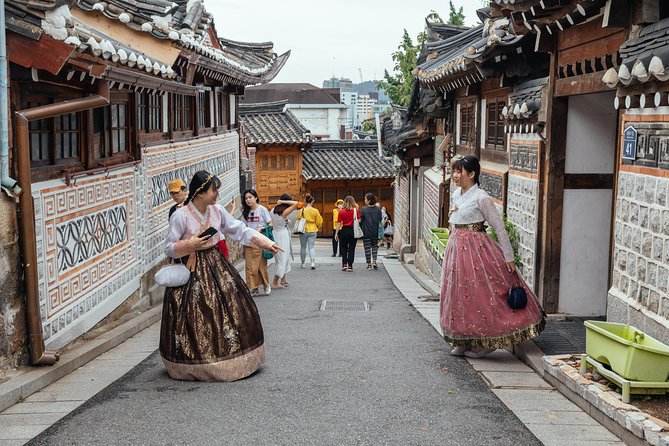 Highlights & Hidden Gems With Locals: Best of Seoul Private Walking Tour - Bukchon Hanok Village: preserved streets, better viewpoints, real photo ops