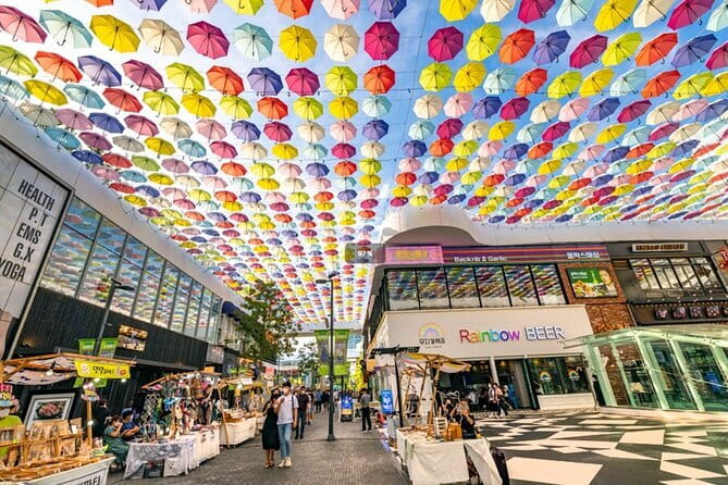 Incheon Highlight - Private One Day Tour - Incheon Bridge Drive to Yonggungsa Temple and Eurwangni Beach