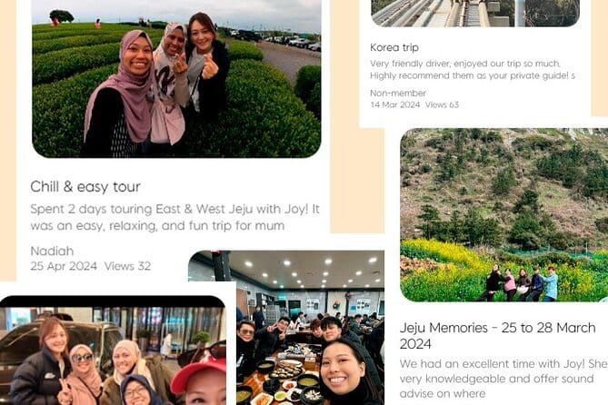Jeju Customize Private VAN Tour of East or West or South (~8pax) - Stop-by-stop: a logical nature route from illusion road to market bites