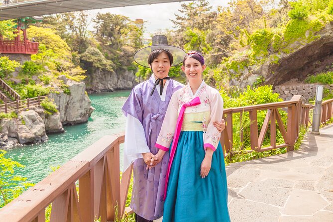 [Jeju] Hanbok Private guide tour & photo session in beautiful Yongduam rock, - Price and value: what $77 really buys you
