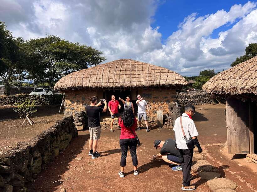 Jeju Island: Van Tour with a Guide Who Most Loves Jeju - Seopjikoji cliff trail, short walk, big screen vibes
