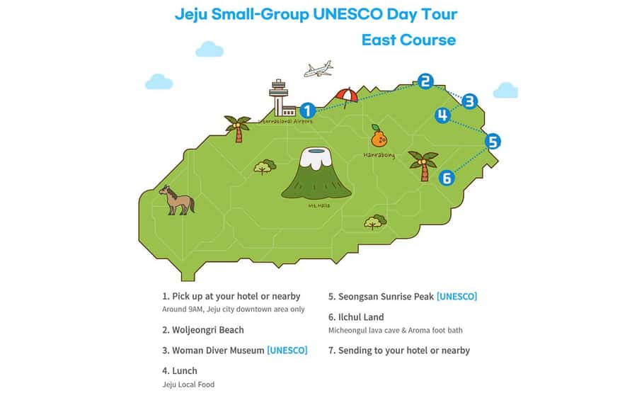 Jeju Premium Small Group UNESCO Day Tour - East - Easy Pickup and a Real Small Group Feel
