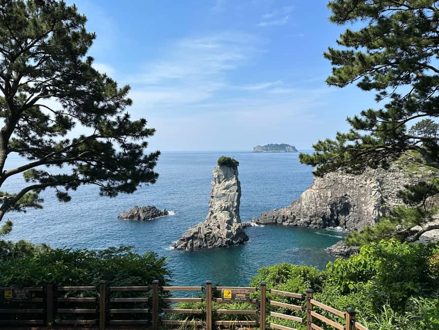 Jeju South: Small Group Healing Tour w/Mt.Halla & Olle Trail - Jusangjeolli Cliff and Basalt Columns: When Volcanic Cooling Becomes Art