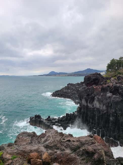 Jeju: Southern Top UNESCO Spots Bus Tour - Jusangjeolli Cliff: Columnar Basalt Where the Coast Means Business