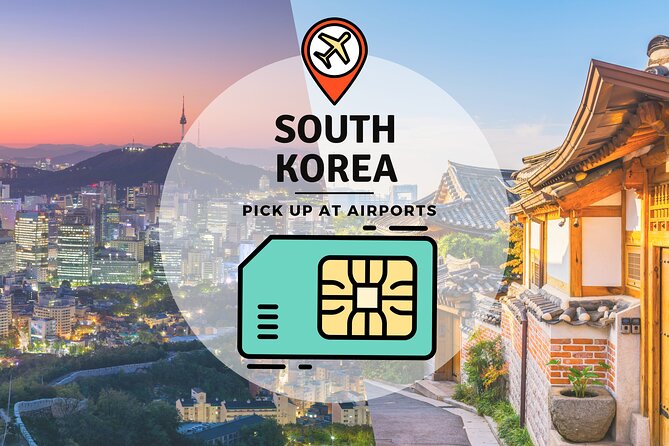 Korea SIM Card with SKT Unlimited Local Data & Voice Calls - Where you pick it up, from Incheon to Jeju