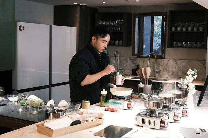 Korean Cooking Class Full Meal with BBQ on an All in One Table - Step Into a Hanok-Inspired Kitchen in Mapo-gu