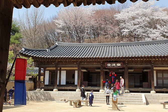 Korean Folk Village Half-day Guided Tour from Seoul - Stop 1 and the start vibe: Myeongdong to countryside feel