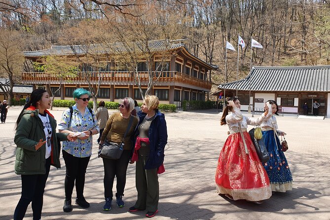 Korean Folk Village Half-day Guided Tour from Seoul - Live folk performances and the weather question