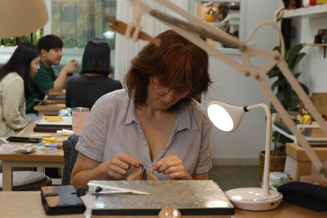 Leather Products Workshop in Seoul - The Classroom Flow: From Materials to Your Finished Stitch Line