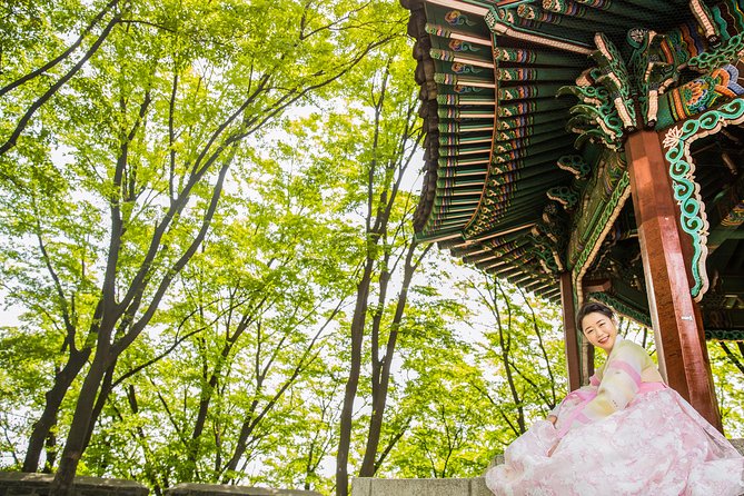N Seoul Tower Hanbok Rental - What is included: admission value plus basic hair accessories