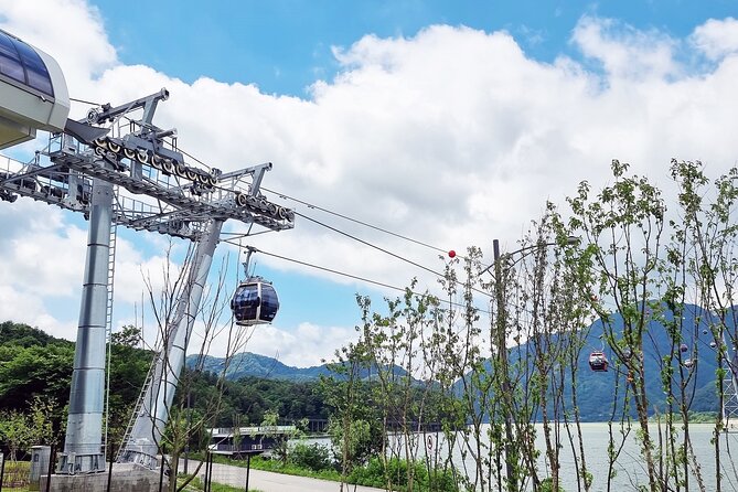 Nami Island, Cable Car, Garden of Morning Calm Panoramic Tour - Chuncheon Samaksan Cable Car and Samaksan Mountain Skywalk Views