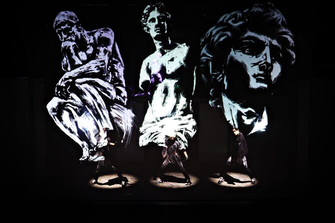 Painters Show in Gwanghwamun Theater (nearby Seodaemun station) - How the show likely plays out in your 1 hour 15 minutes