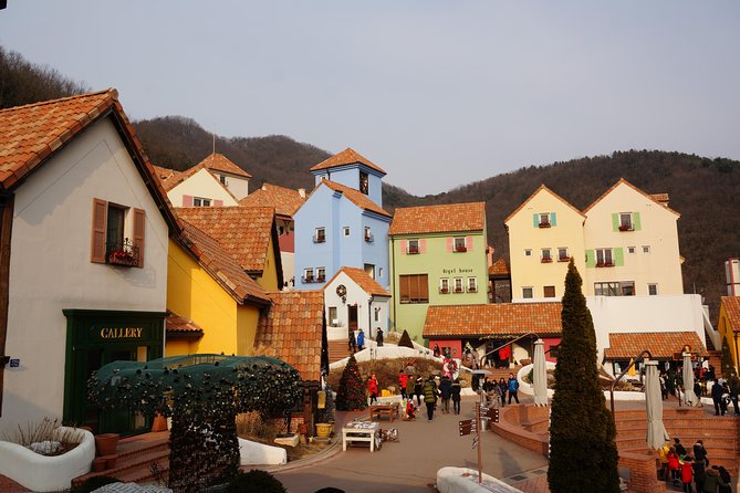 [Perfect Private Tour] Nami island, Petite France and Organic Strawberry Farm - Stop 2: Petite France, a French-themed set tied to Korean dramas