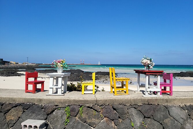 Private 2Days Tour Best Jeju attraction place in Jeju island - Day 2: cliffs, beaches, tea, windmills, and the secret forest finish