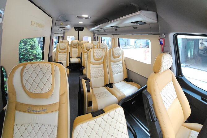 Private Airport Transfer From Incheon Airport To Seoul(up to 12) - The van setup: capacity, cleanliness, luggage, and charging