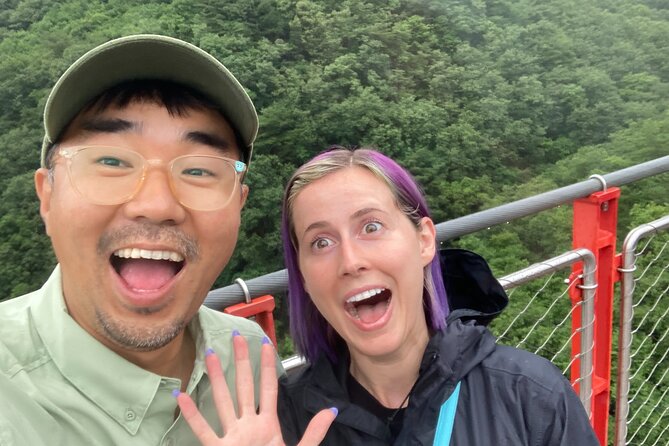 Private DMZ Tour and Suspension Bridge + Korean BBQ - Stop 5: Dora Observatory, when you look with your own eyes