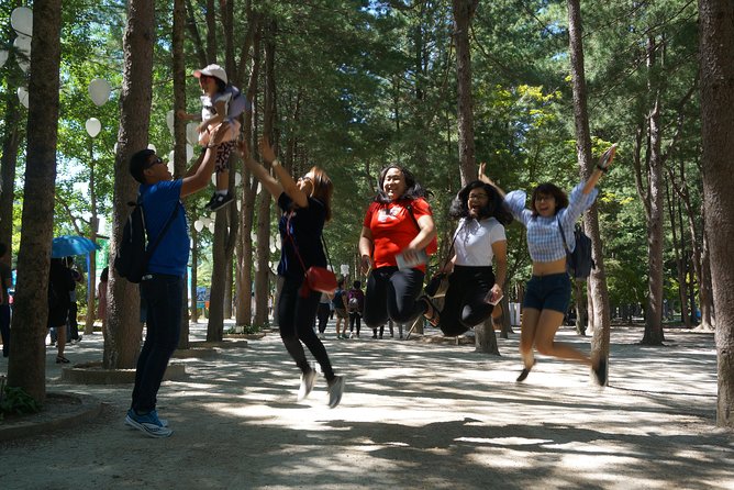 Private Tour: Nami Island& (Alpaca World 'or' Morning Calm)&Lunch - Nami Island’s tree-lined strolls and photo pauses