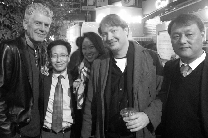 Seoul: Anthony Bourdain-Inspired BBQ and Pub Experience - The guide factor: Jeff, Joe, Hannah, and Ron
