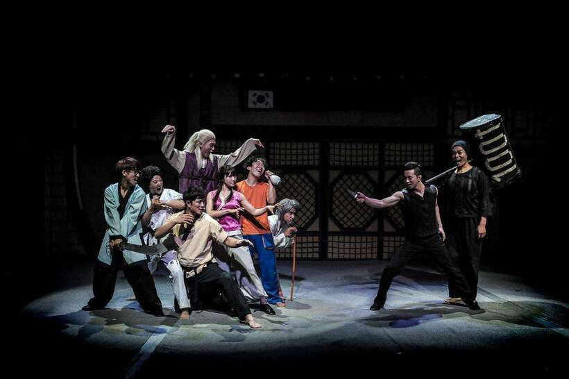 Seoul: Comic Martial Arts Performance JUMP Show Ticket - The Korean home set, and the characters who power the jokes