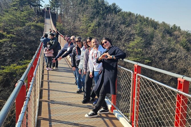 Seoul DMZ Tour with 3rd Tunnel and Red Suspension Bridge - A one-day route to the Korean Demilitarized Zone