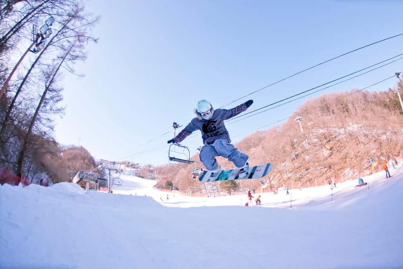 Seoul: Full-Day Winter Trip Ski Resort, Ice Valley, Namiseom - Elysian Gangchon Ski Resort: The Snow Part You Actually Can Use