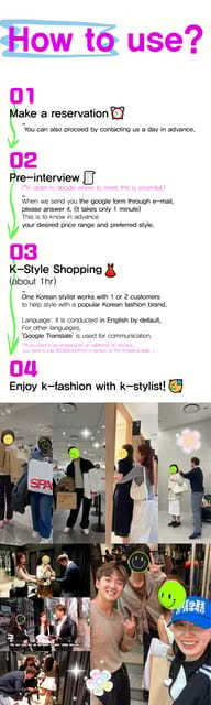Seoul: K-Fashion Shopping Tour with a Professional Stylist - Quick Tips to Get More Out of Your Appointment