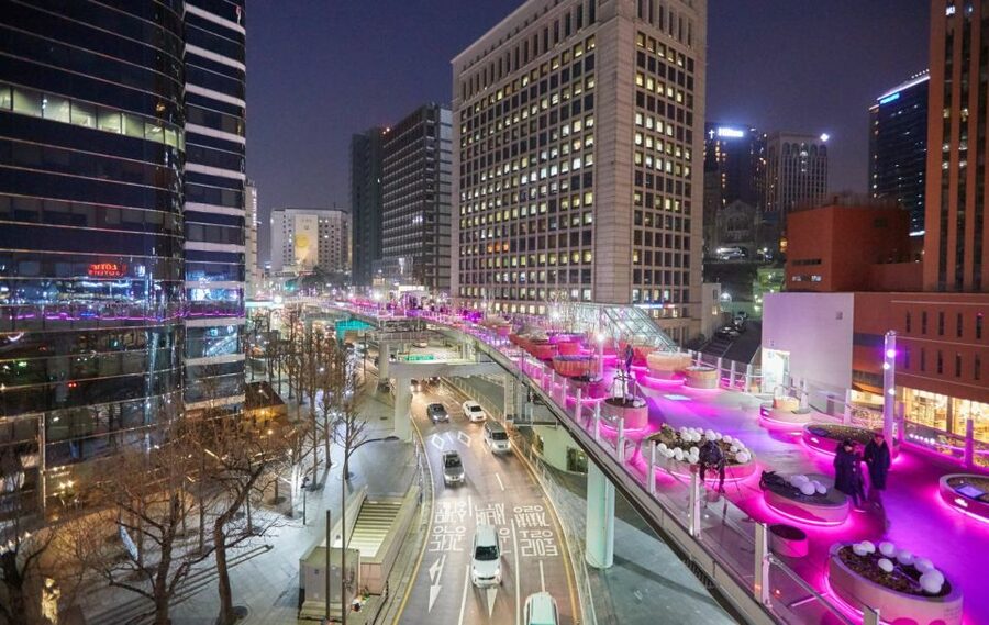 Seoul: Moonlight Rainbow Fountain Show Night Tour - Namsan Hangyangdoseong City Wall for N Seoul Tower photos