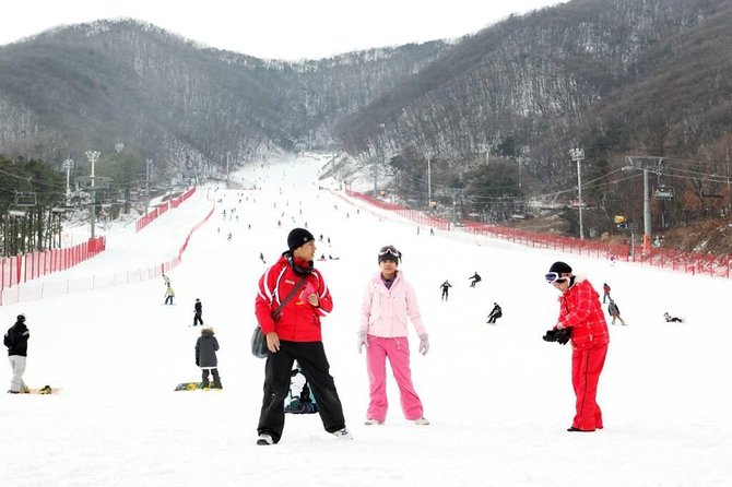 Seoul Ski Tour at Jisan Forest Resort - Jisan Forest Resort: the snow day setting that fits a long Seoul trip