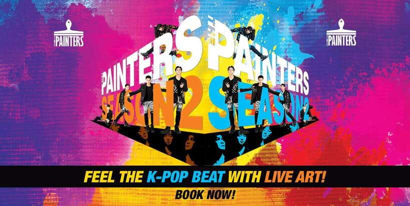 Seoul: The Painters Live Art K-pop Dance Show Ticket - The 75-Minute Show Flow: From Blank Canvas to Media-Driven Art