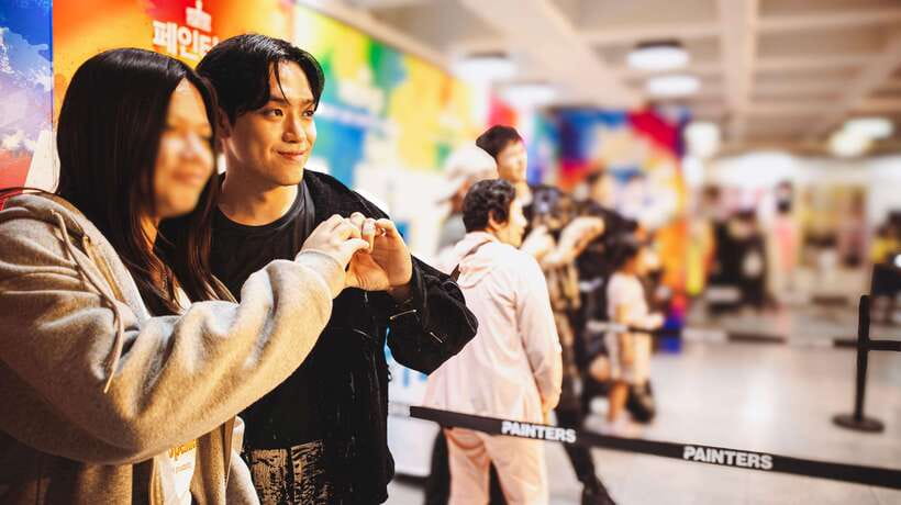 Seoul: The Painters Live Art K-pop Dance Show Ticket - Media Art and Stereoscopic Effects That Change How You See Paintings